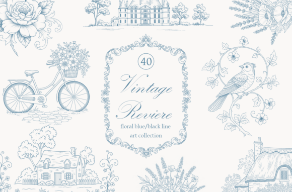Download French Chateau Wedding Clipart | Baroque - Baroque Collection
